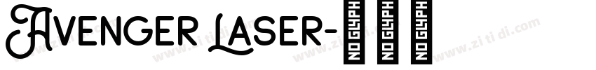 Avenger Laser字体转换